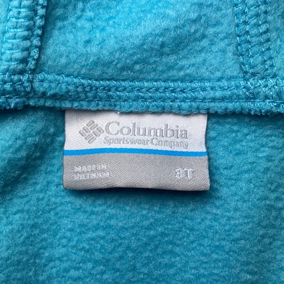 Colombia fleece zip up hoodie 3T - Picture 8 of 8